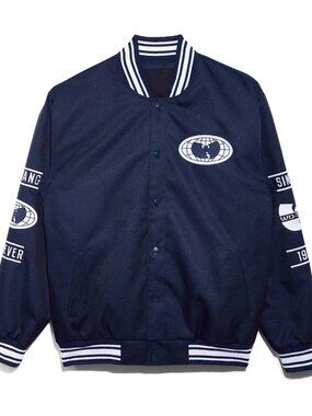 Wu-Tang Clan *Limited Edition* (Medium) button up/Hip Hop (Navy/White)